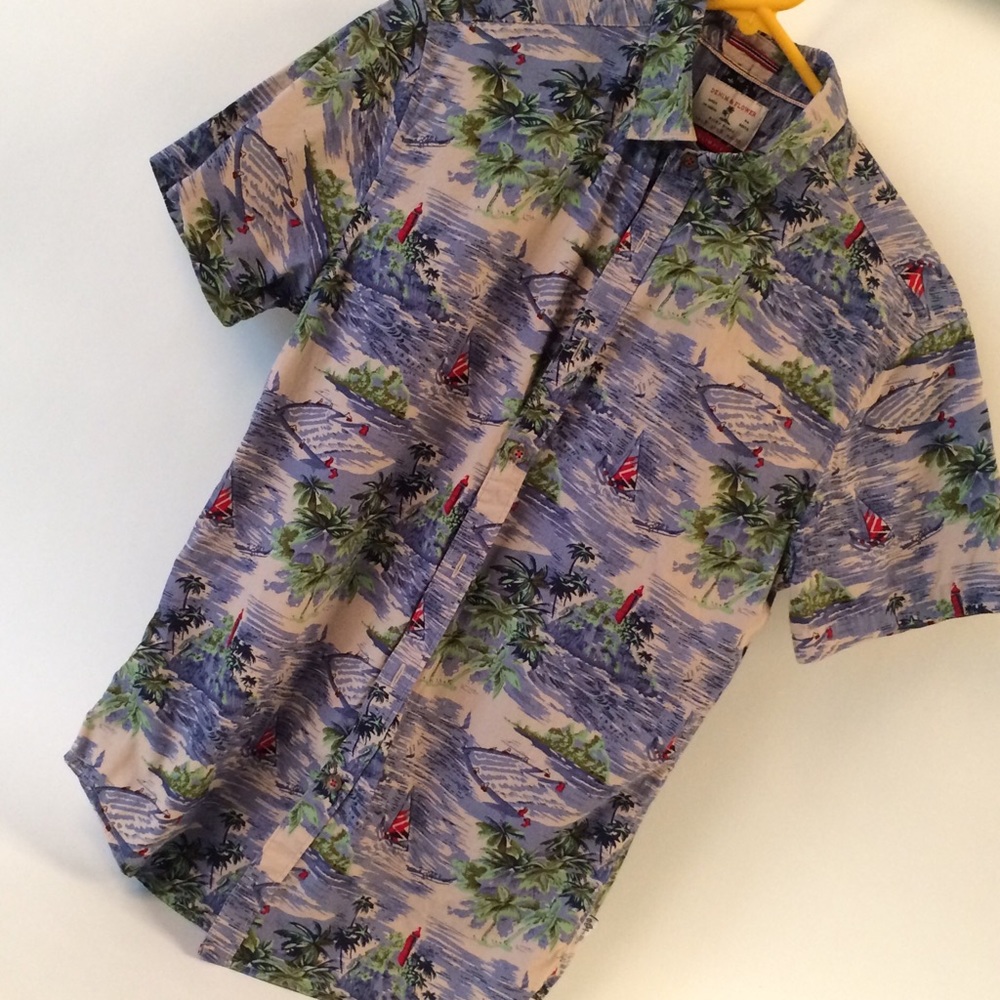 Ricky Singh Hawaiian style shirt